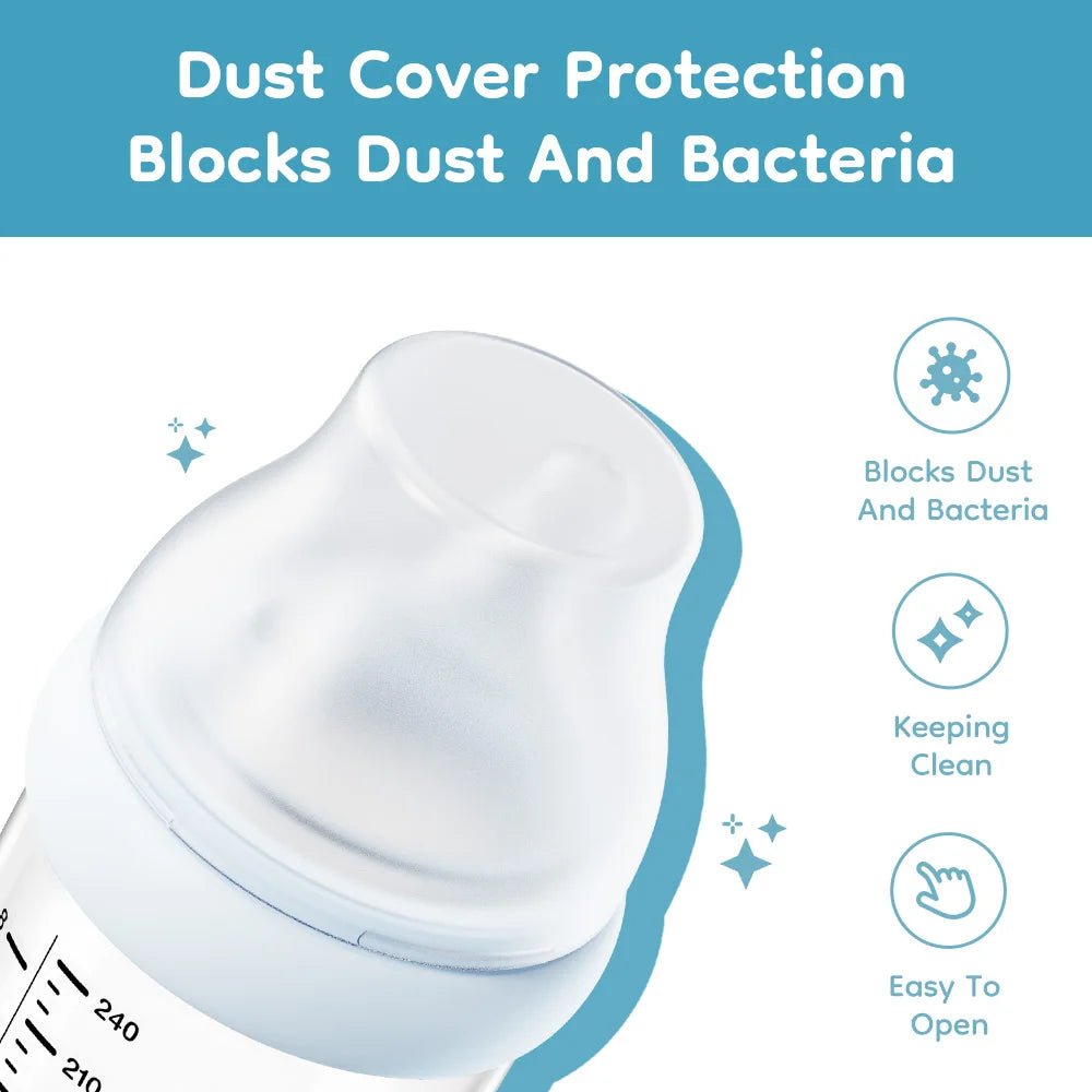 Premium Baby Glass Feeding Bottle - Elyvio