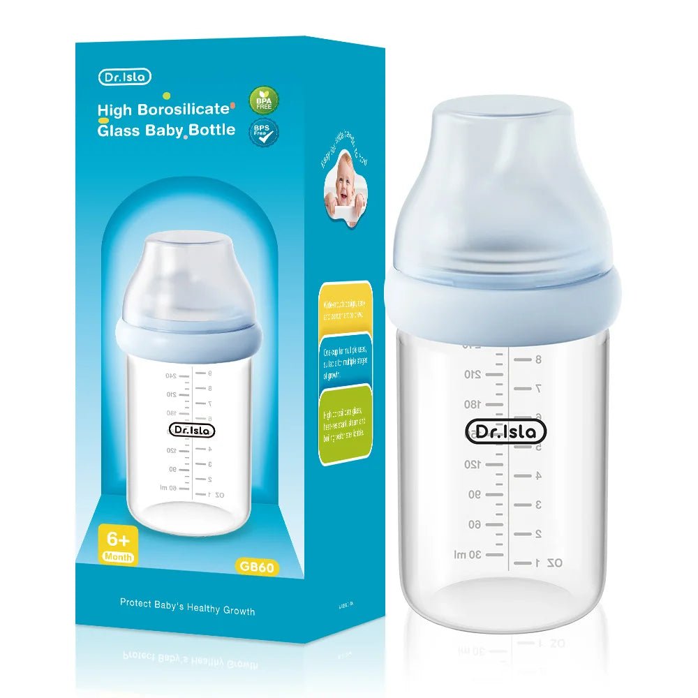 Premium Baby Glass Feeding Bottle - Elyvio