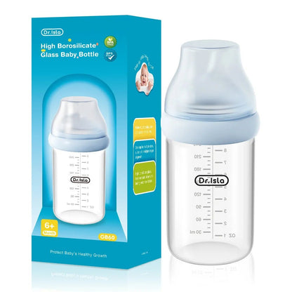 Premium Baby Glass Feeding Bottle - Elyvio