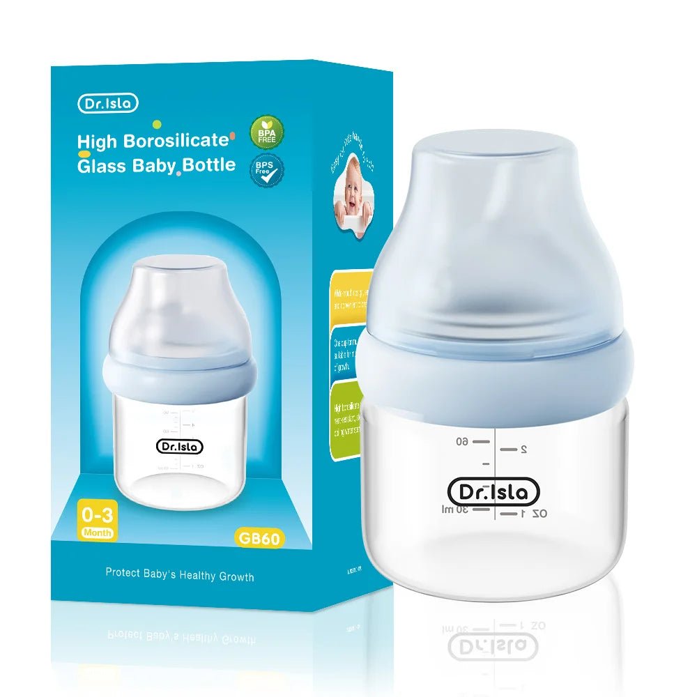Premium Baby Glass Feeding Bottle - Elyvio