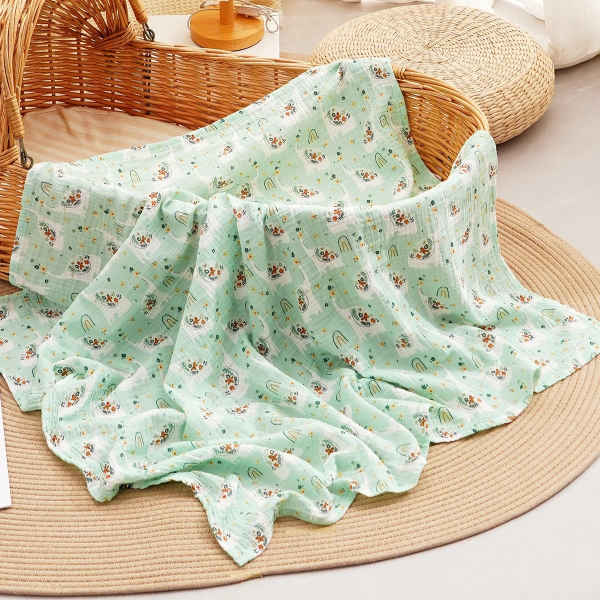 All - Season Muslin Blanket - Elyvio