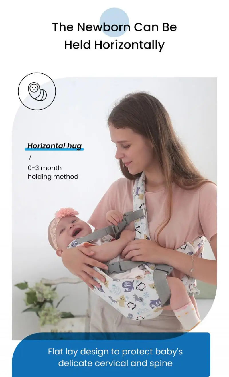 Ergonomic Baby Carrier with Hip Seat