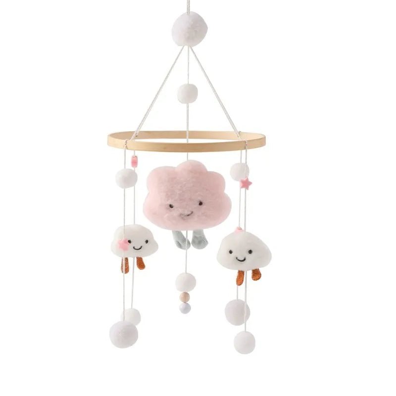 Woodland Wooden Baby Mobile – Musical Crib Toy for Infants - Elyvio
