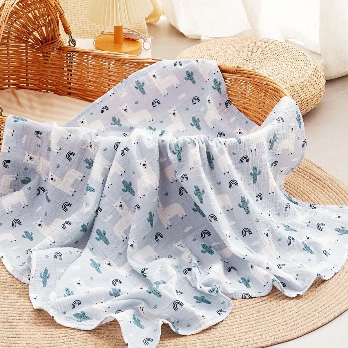 All - Season Muslin Blanket - Elyvio