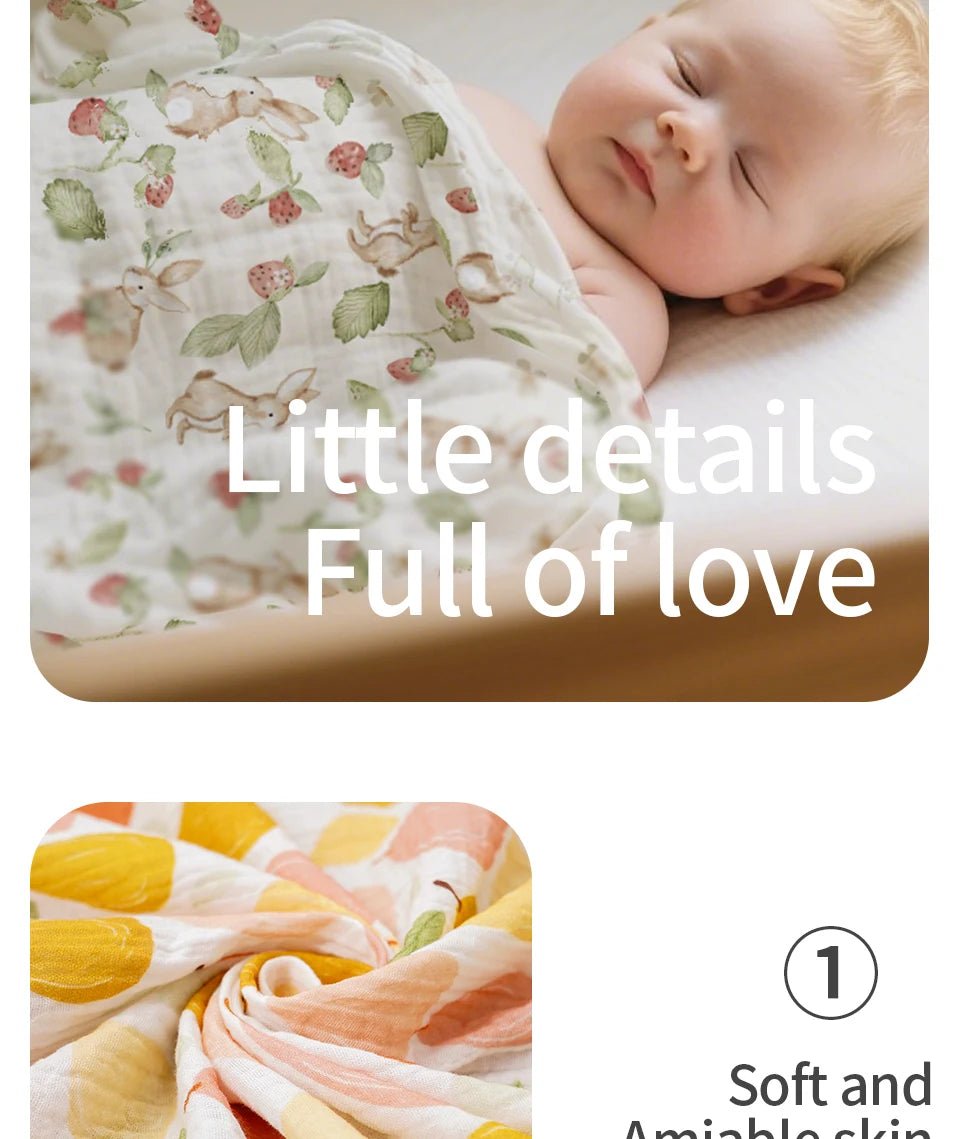 All - Season Muslin Blanket - Elyvio