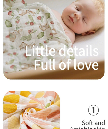 All - Season Muslin Blanket - Elyvio