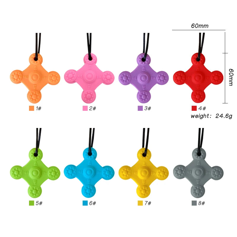 Silicone Baby Teether Necklace