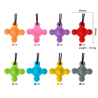 Silicone Baby Teether Necklace