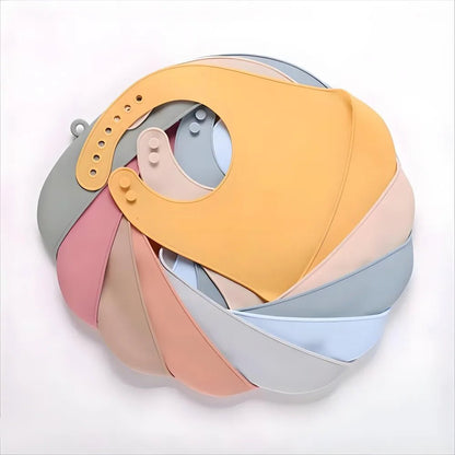 Adjustable Waterproof Bibs - BPA Free - Elyvio