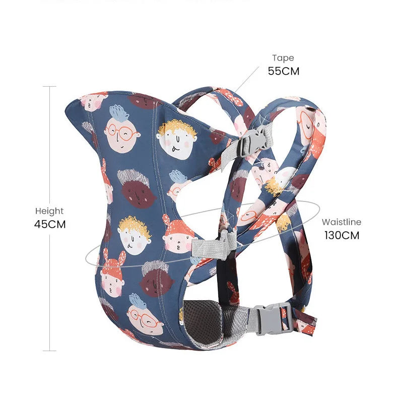 Ergonomic Baby Carrier with Hip Seat
