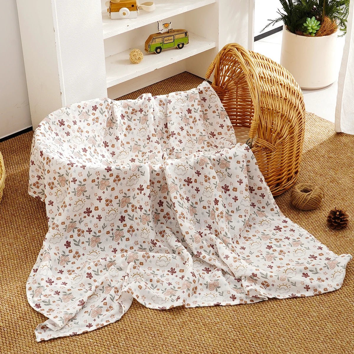 DreamSoft Muslin Baby Blanket - Elyvio