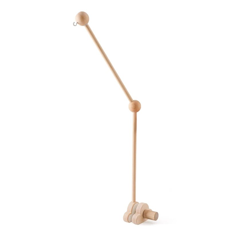 Woodland Wooden Baby Mobile – Musical Crib Toy for Infants - Elyvio