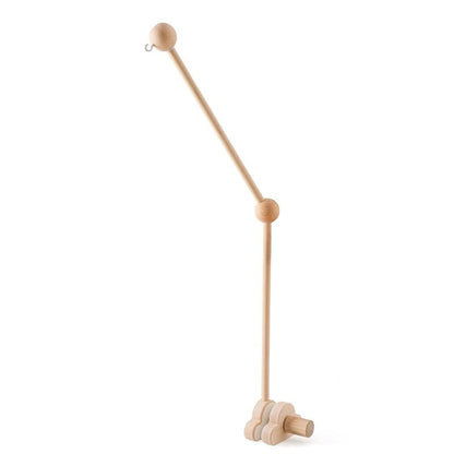 Woodland Wooden Baby Mobile – Musical Crib Toy for Infants - Elyvio