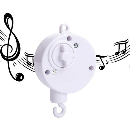 Woodland Wooden Baby Mobile – Musical Crib Toy for Infants - Elyvio