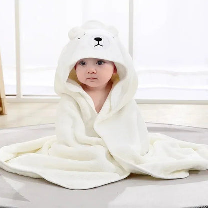 Ultra - Soft Hooded Baby Bath Towel - Elyvio