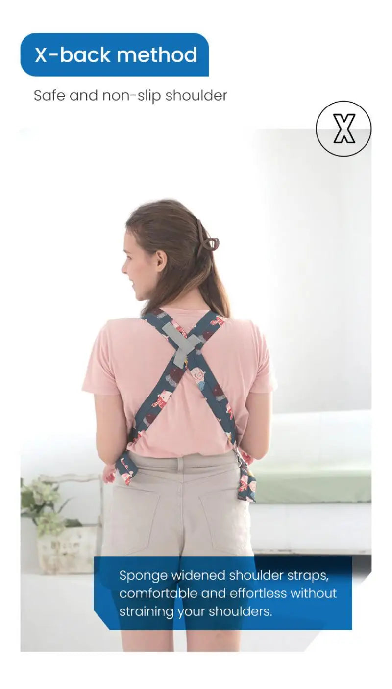 Ergonomic Baby Carrier with Hip Seat