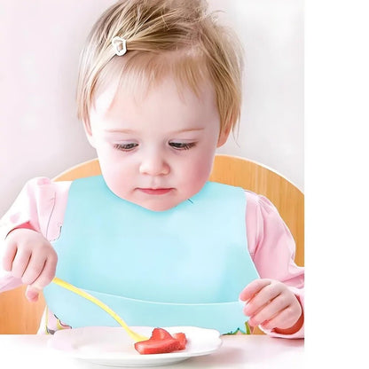 Adjustable Waterproof Bibs - BPA Free - Elyvio