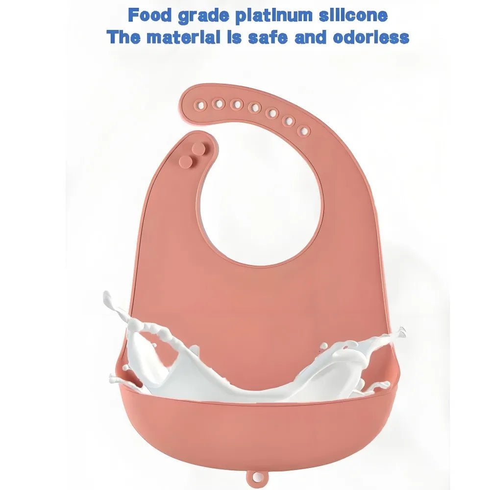 Adjustable Waterproof Bibs - BPA Free - Elyvio