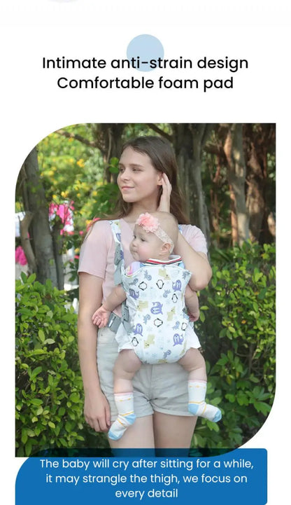 Ergonomic Baby Carrier with Hip Seat