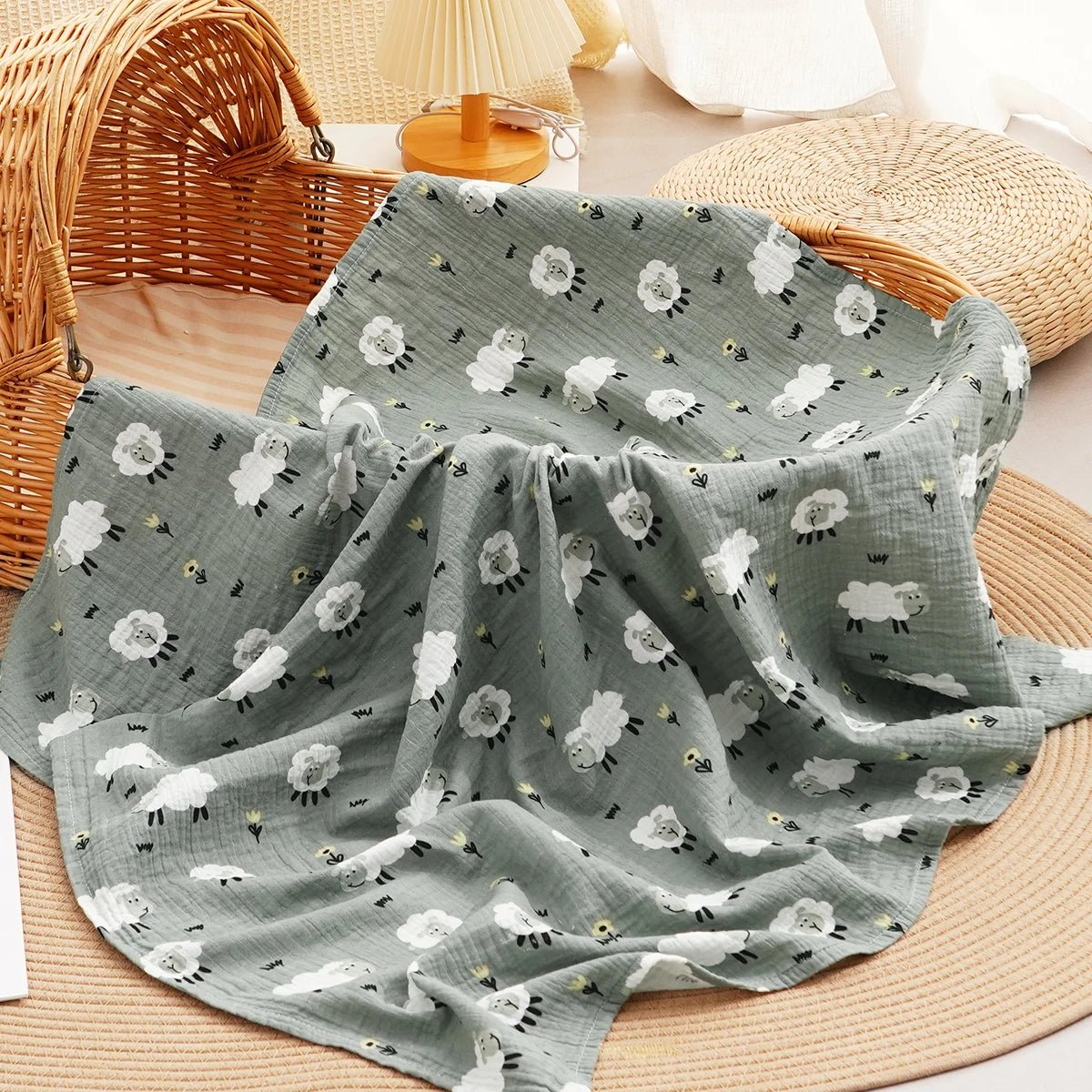 All - Season Muslin Blanket - Elyvio