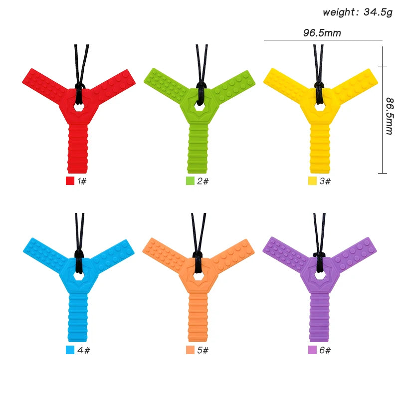 Silicone Baby Teether Necklace