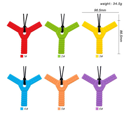 Silicone Baby Teether Necklace