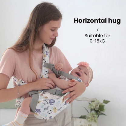 Ergonomic Baby Carrier with Hip Seat