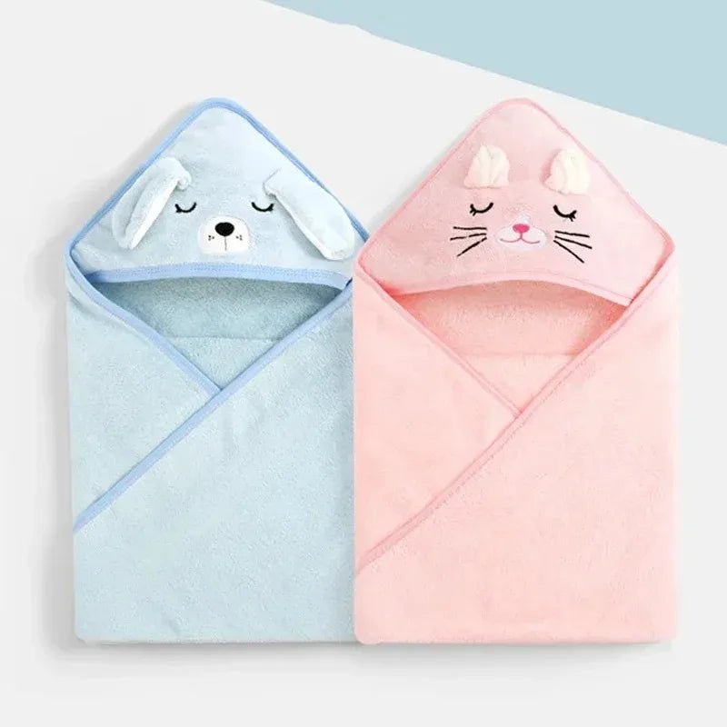 Ultra - Soft Hooded Baby Bath Towel - Elyvio