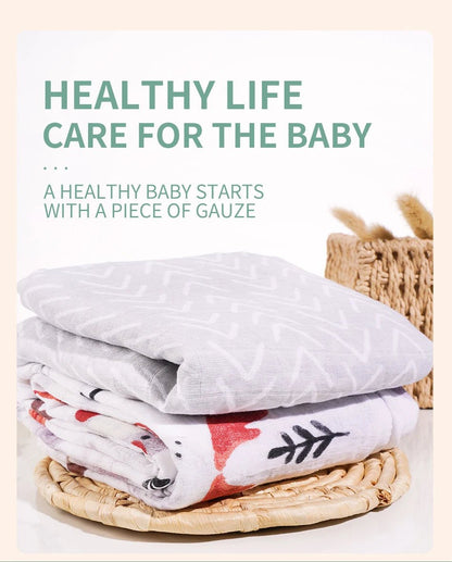DreamSoft Muslin Baby Blanket - Elyvio