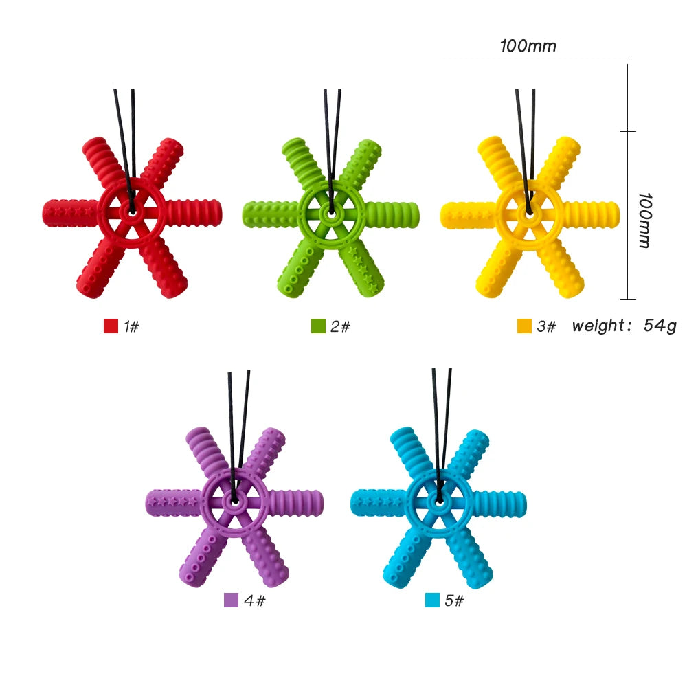 Silicone Baby Teether Necklace