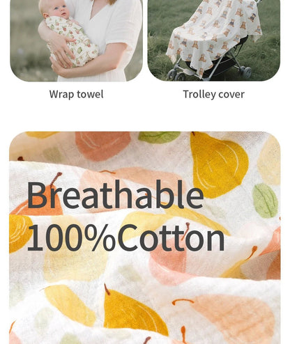 All - Season Muslin Blanket - Elyvio