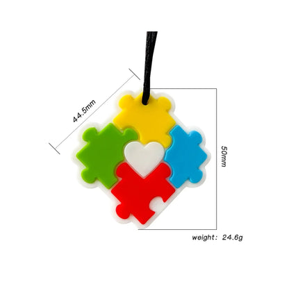 Silicone Baby Teether Necklace