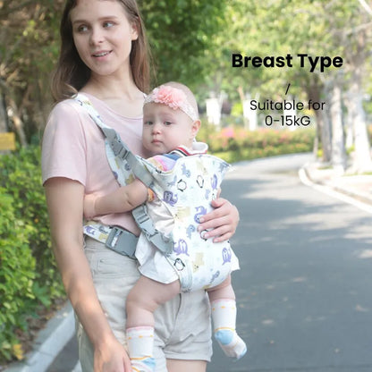Ergonomic Baby Carrier with Hip Seat