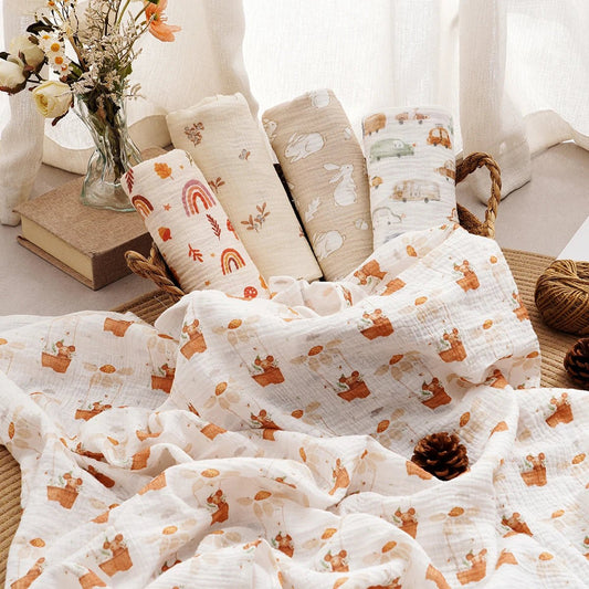 All - Season Muslin Blanket - Elyvio
