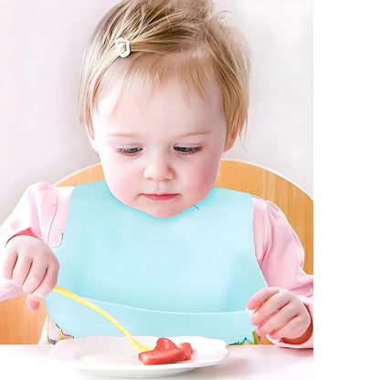 Adjustable Waterproof Bibs - BPA Free - Elyvio